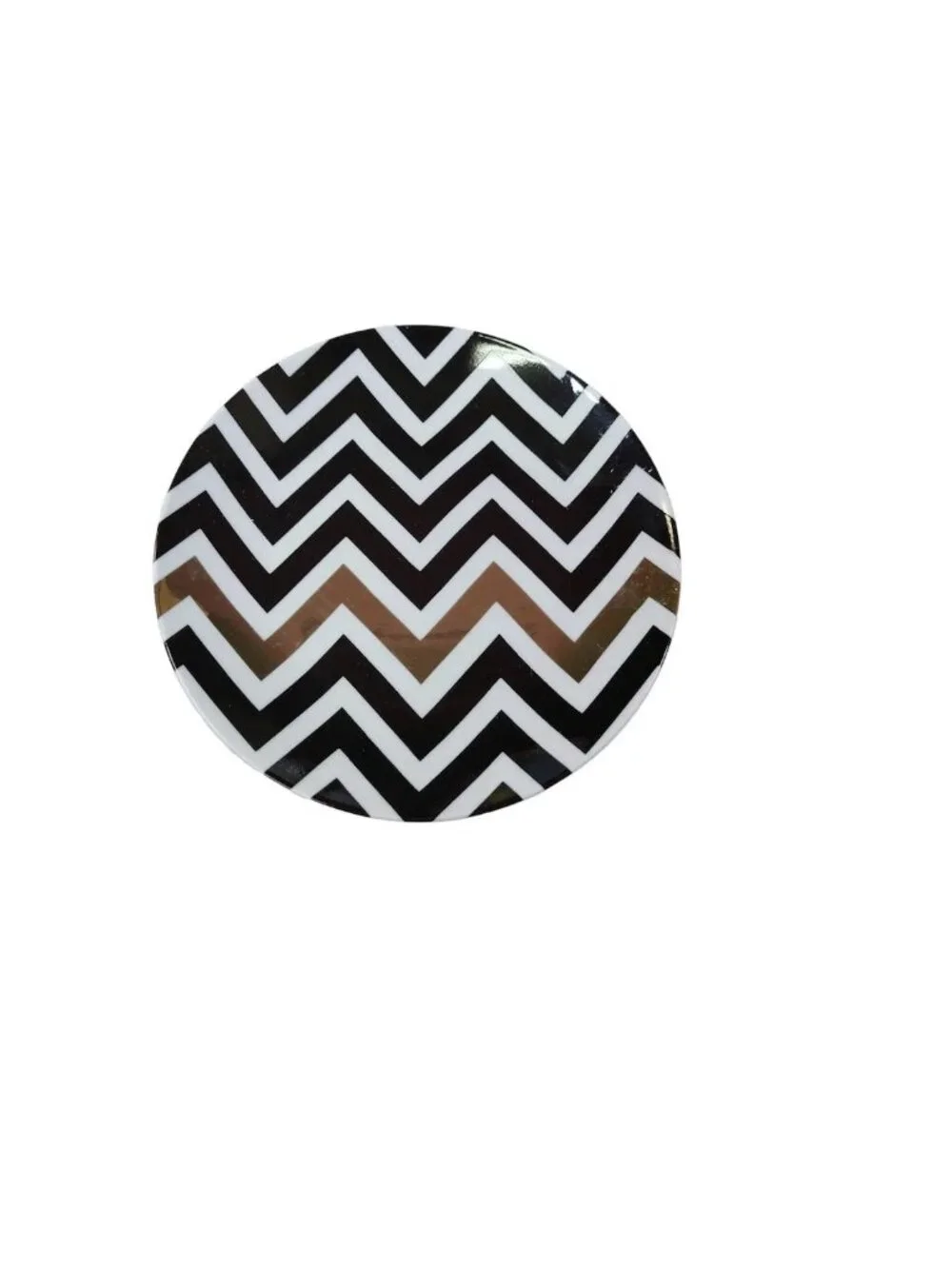 Pai Designer Geometric Patterned Dessert Plates Contemporary Art Deco